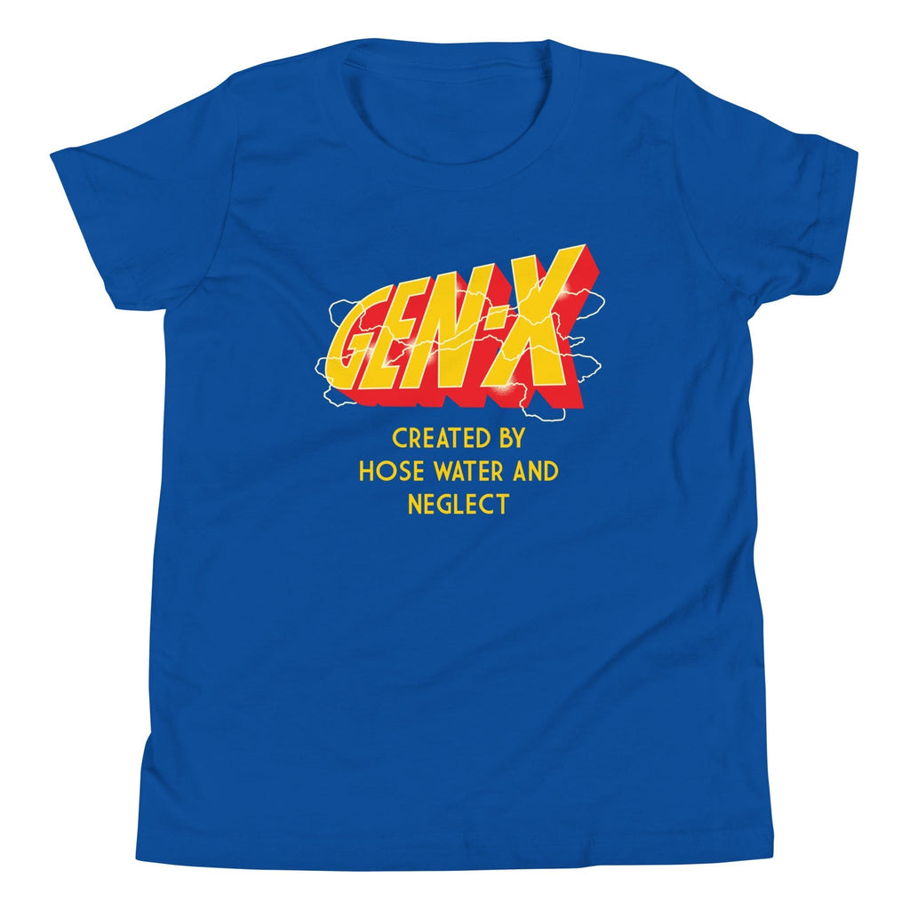 Gen-X Kid's Youth Tee Hoodie, Sweatshirt | CoreVibeTees.com (Image 5)