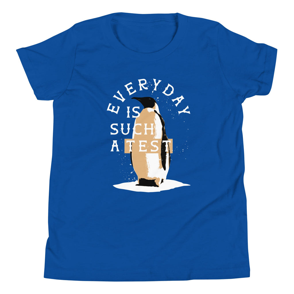 Everyday Is Such A Test Kid's Youth Tee Hoodie, Sweatshirt | CoreVibeTees.com (Image 3)
