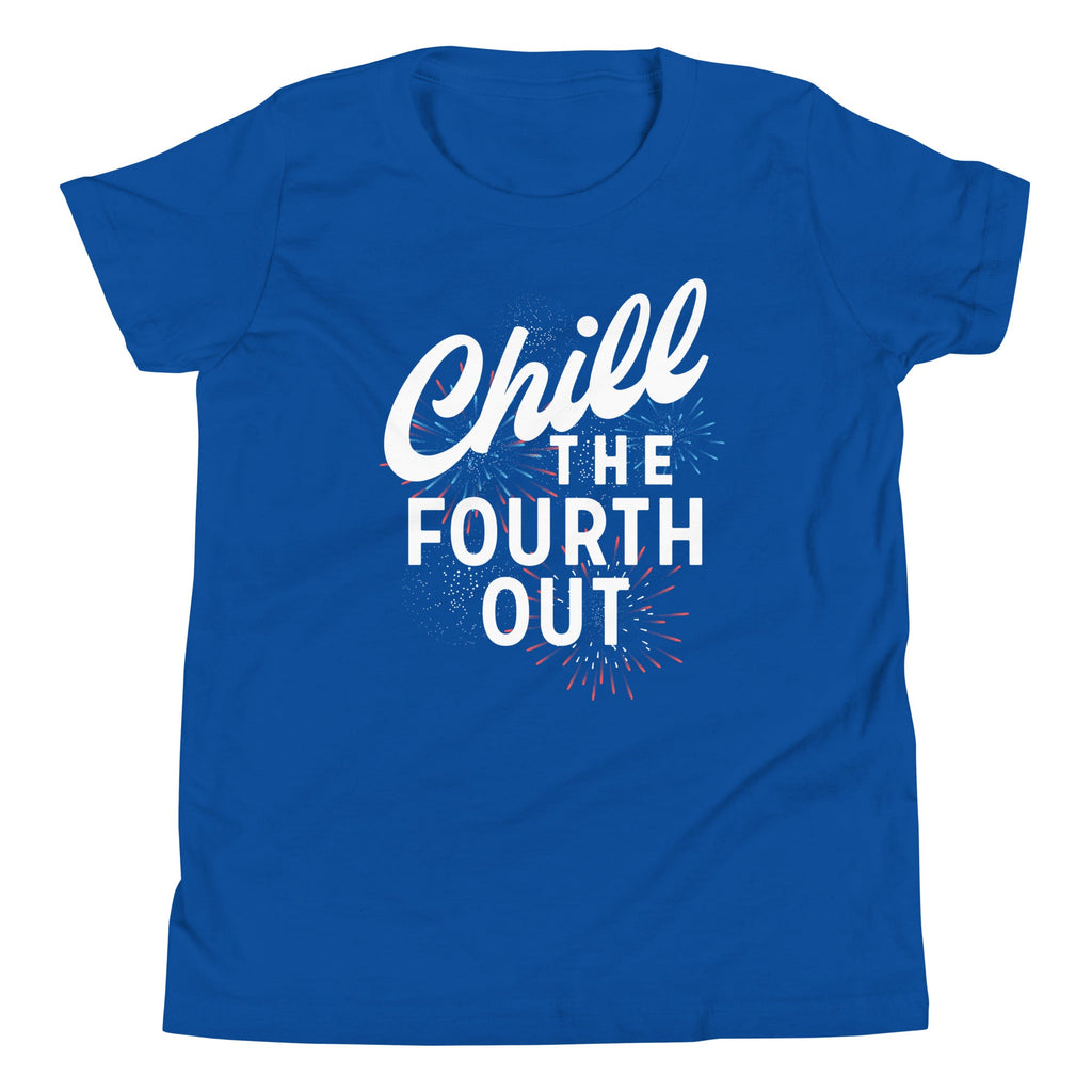 Chill The Fourth Out Kid's Youth Tee