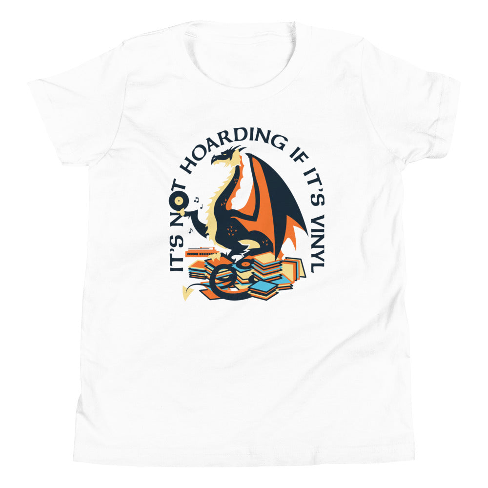 It's Not Hoarding If It's Vinyl Kid's Youth Tee Hoodie, Sweatshirt | CoreVibeTees.com (Image 4)