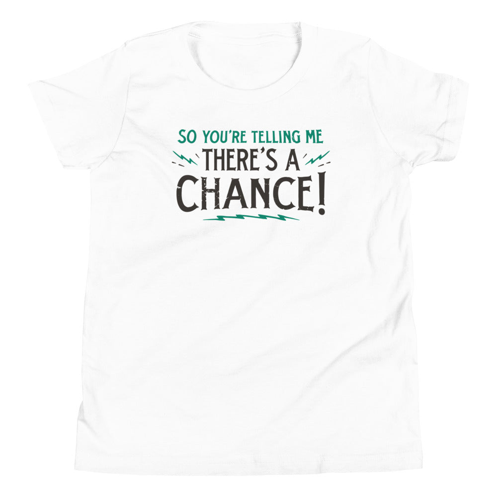 So You're Telling Me There's A Chance Kid's Youth Tee Hoodie, Sweatshirt | CoreVibeTees.com (Image 3)