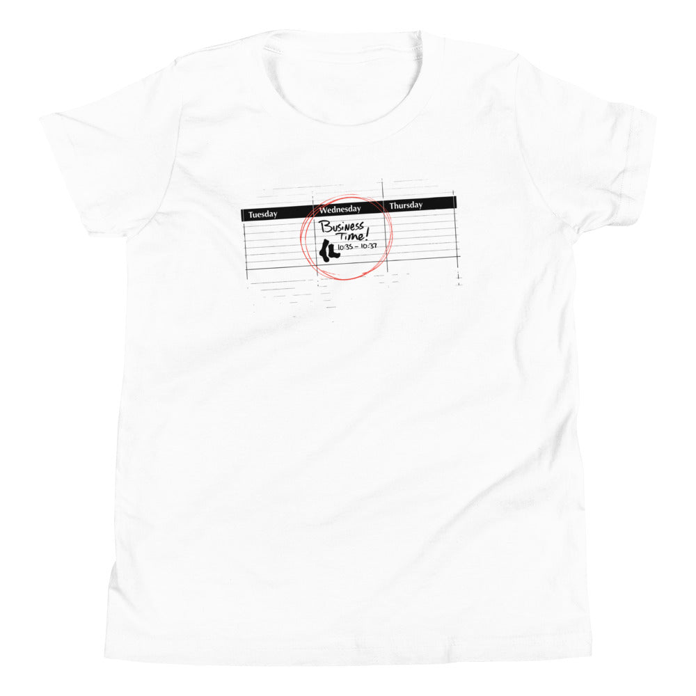 It's Business Time Kid's Youth Tee Hoodie, Sweatshirt | CoreVibeTees.com (Image 1)