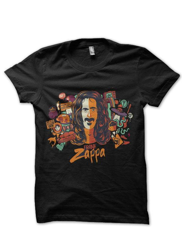 Frank Zappa Half Sleeve T-Shirt Hoodie, Sweatshirt | CoreVibeTees.com