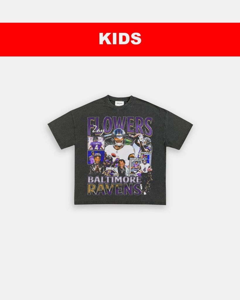 ZAY FLOWERS - KIDS TEE Hoodie, Sweatshirt | CoreVibeTees.com (Image 1)