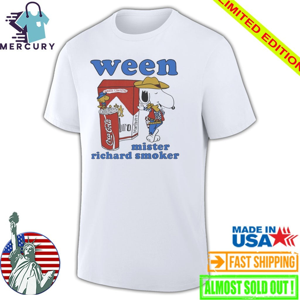 Ween Mister Richard Smoker Shirt
