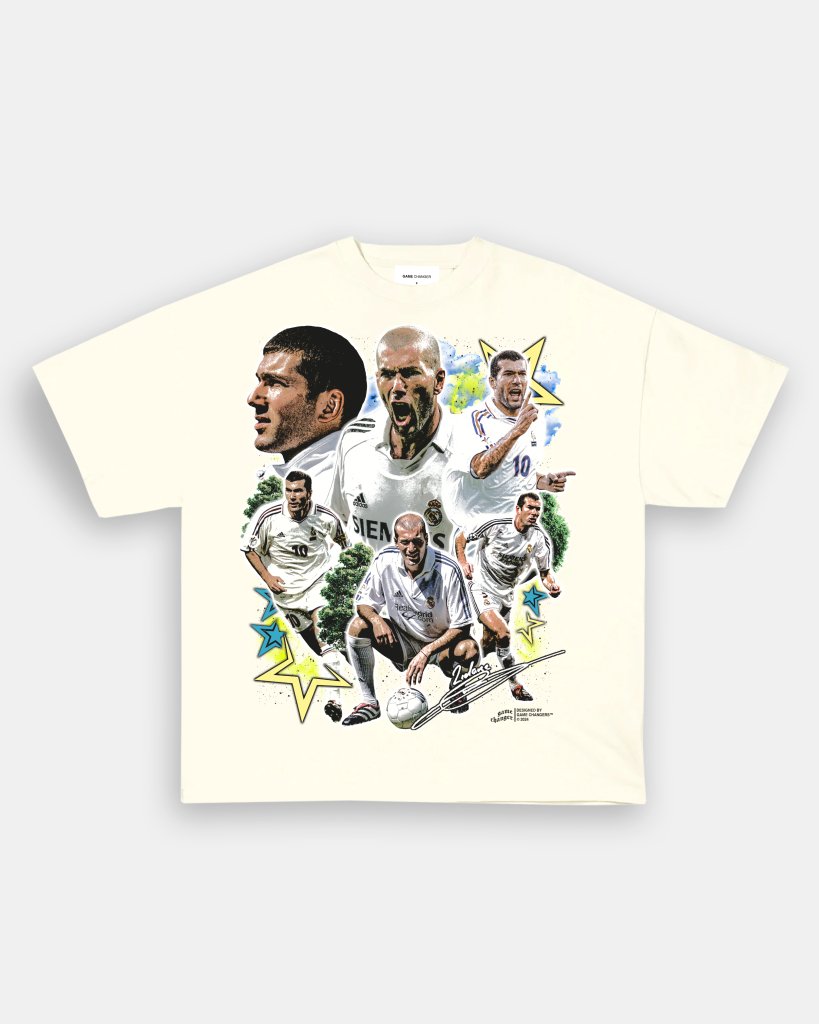 ZINEDINE ZIDANE TEE Hoodie, Sweatshirt | CoreVibeTees.com (Image 3)